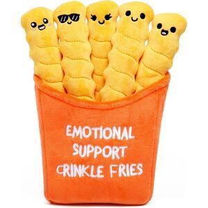 Emotional Support Crinkle Plush Fries